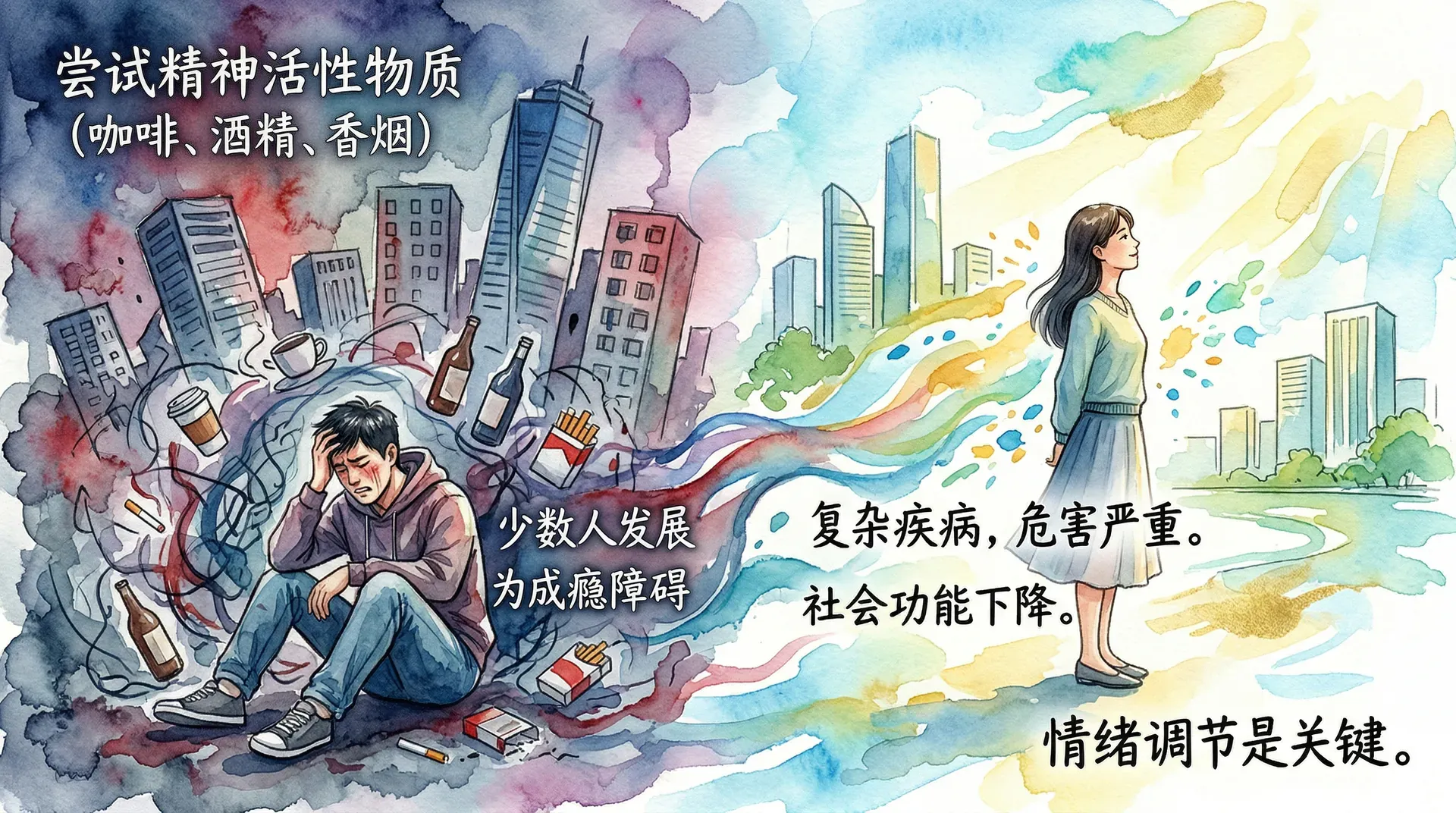 成瘾障碍中的情绪调节