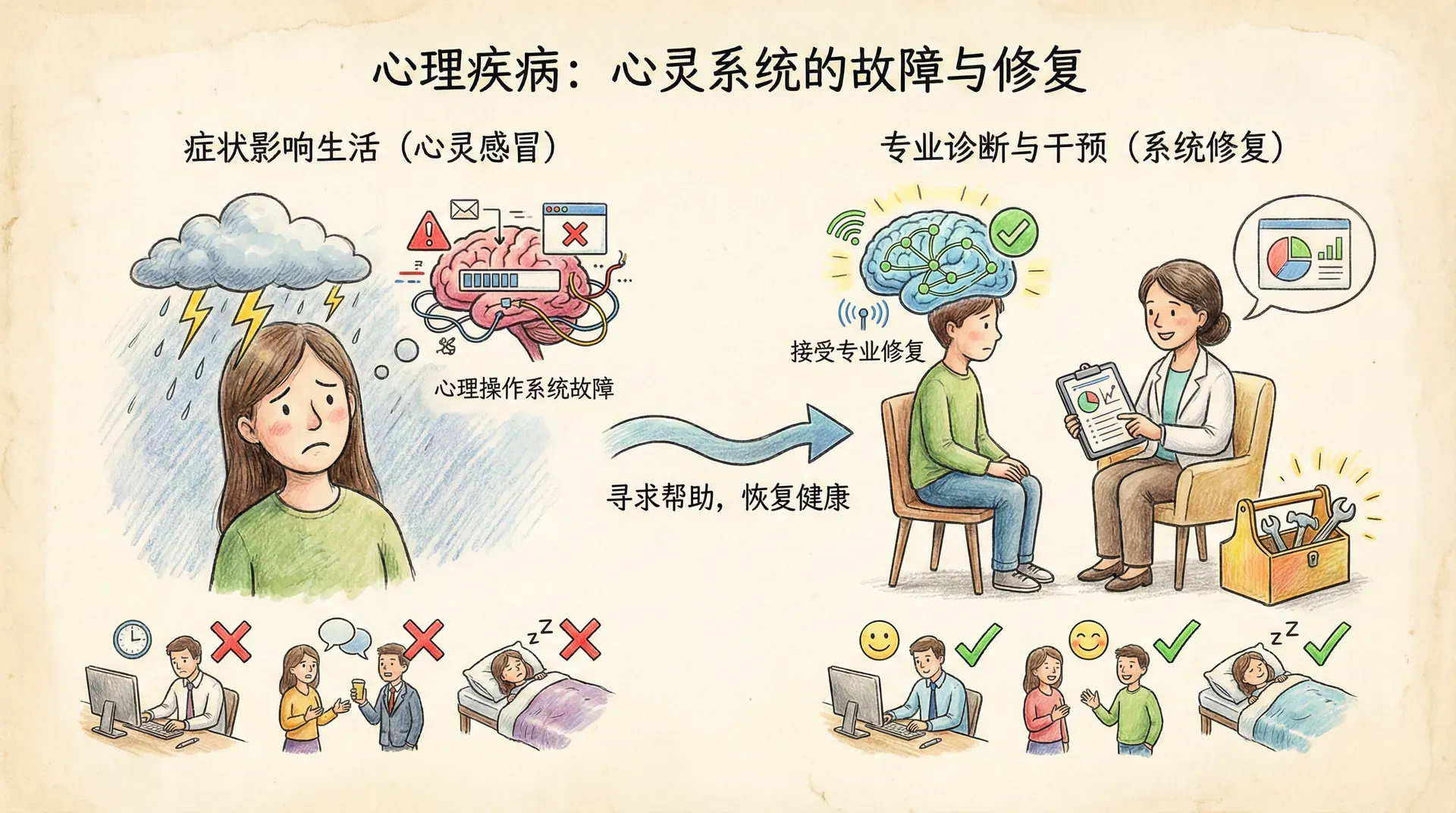 什么是心理疾病