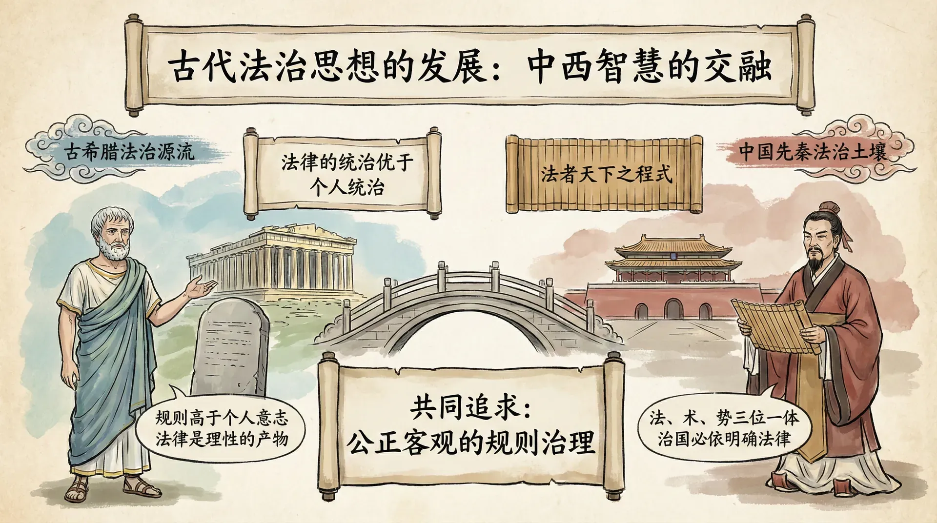 古代法治思想的发展