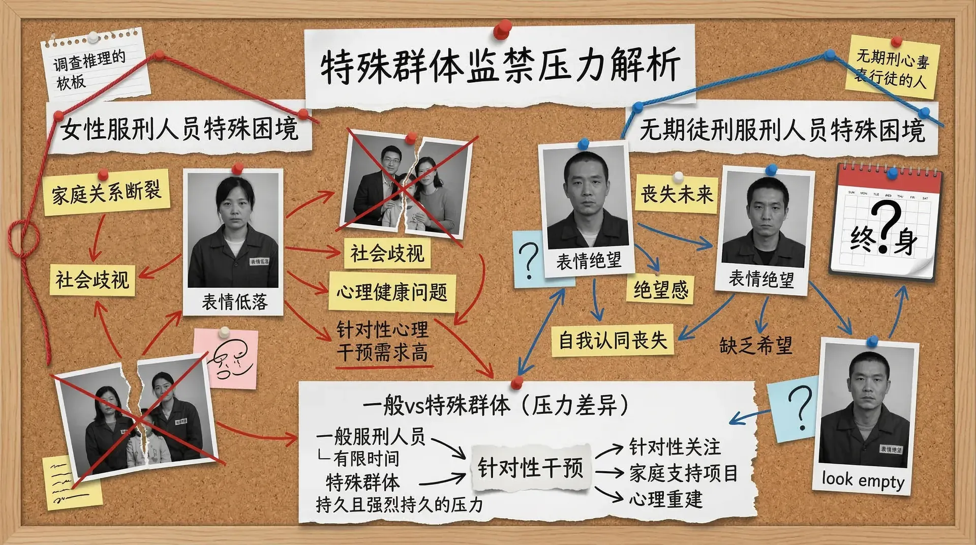 特殊群体的监禁体验