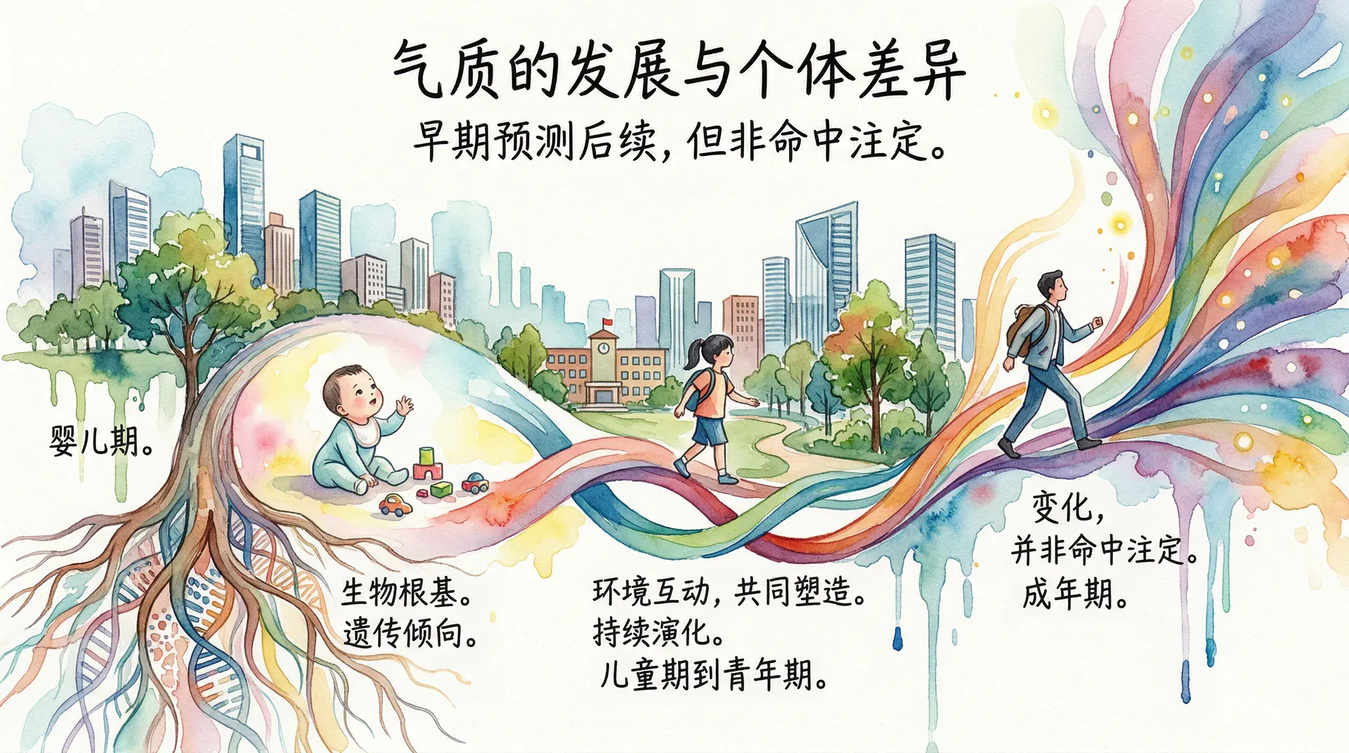 气质的发展与个体差异