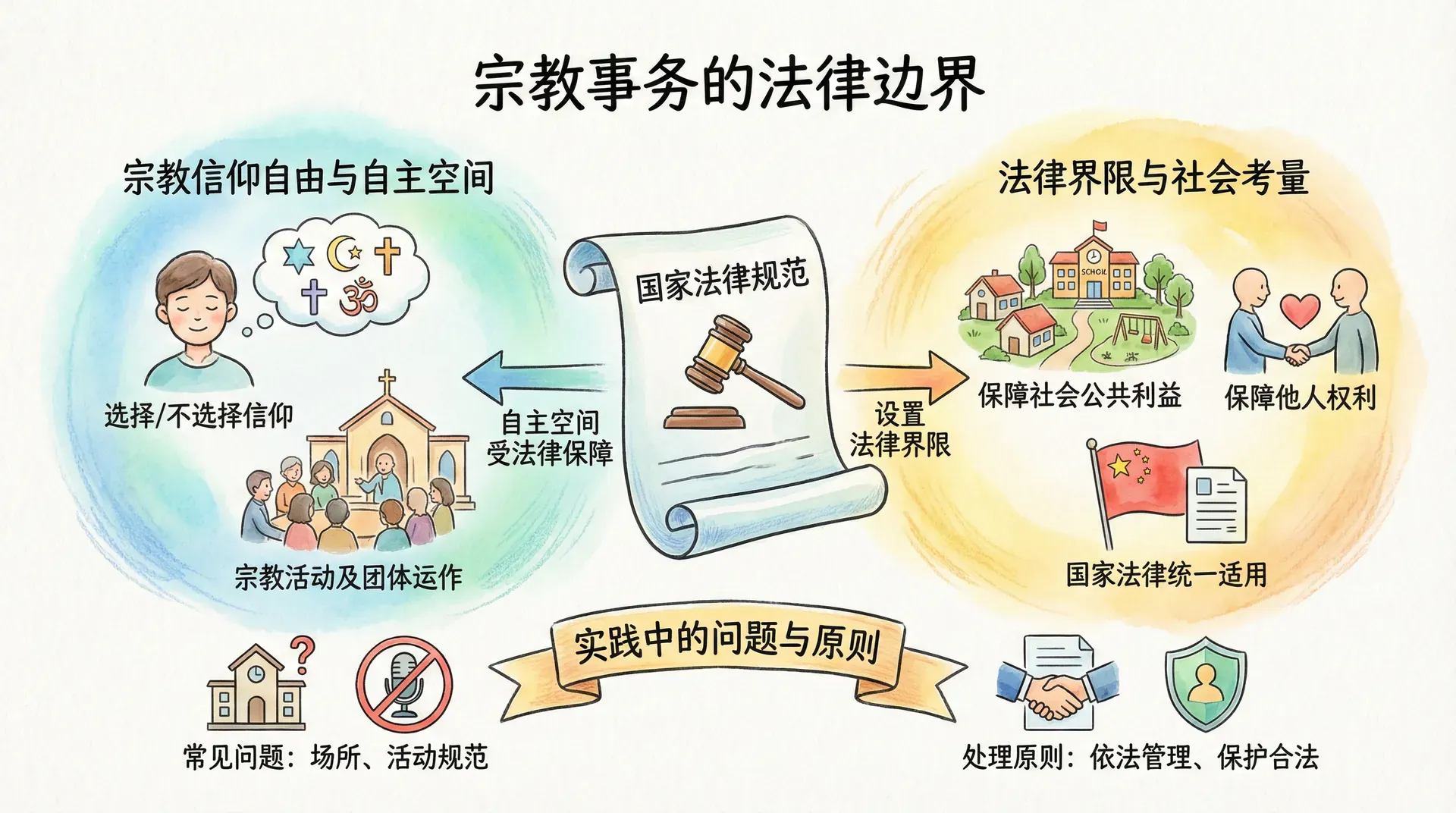 宗教事务的法律边界