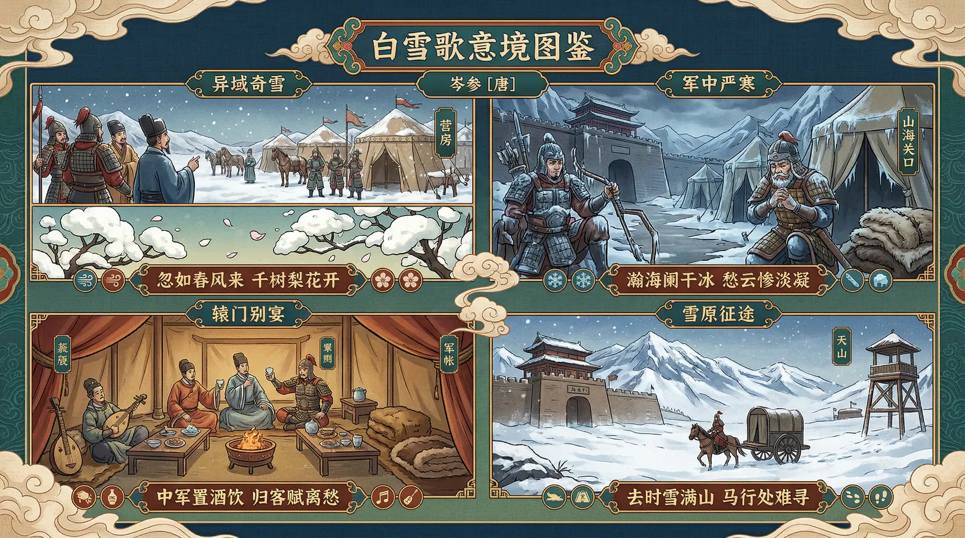 白雪歌送武判官归京