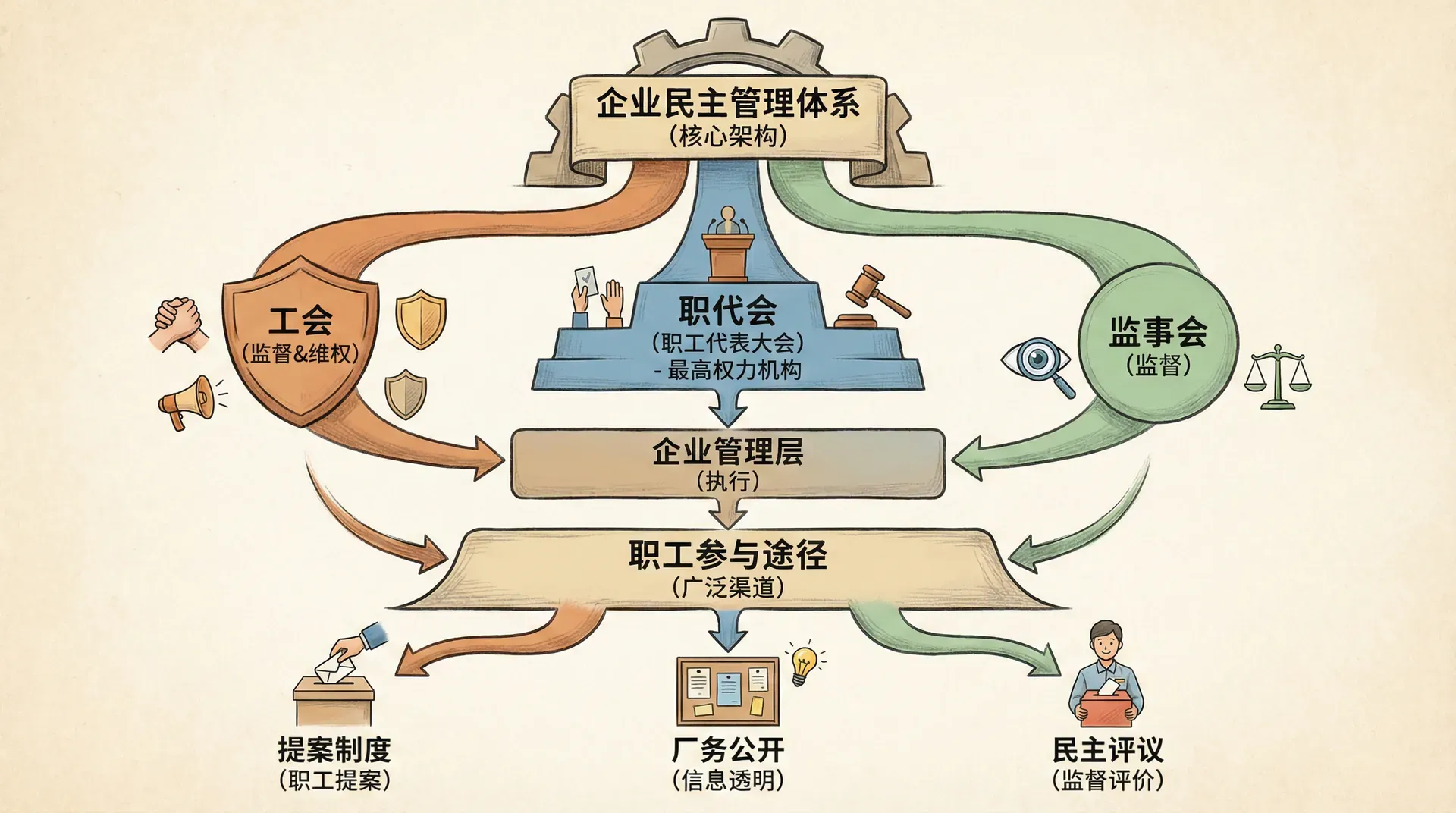 劳动者参与企业管理