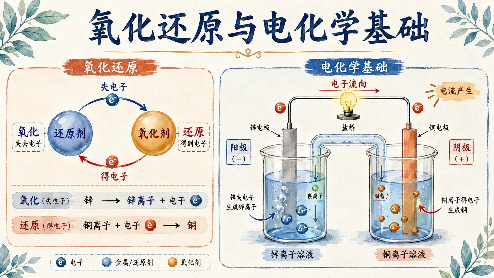氧化还原与电化学基础