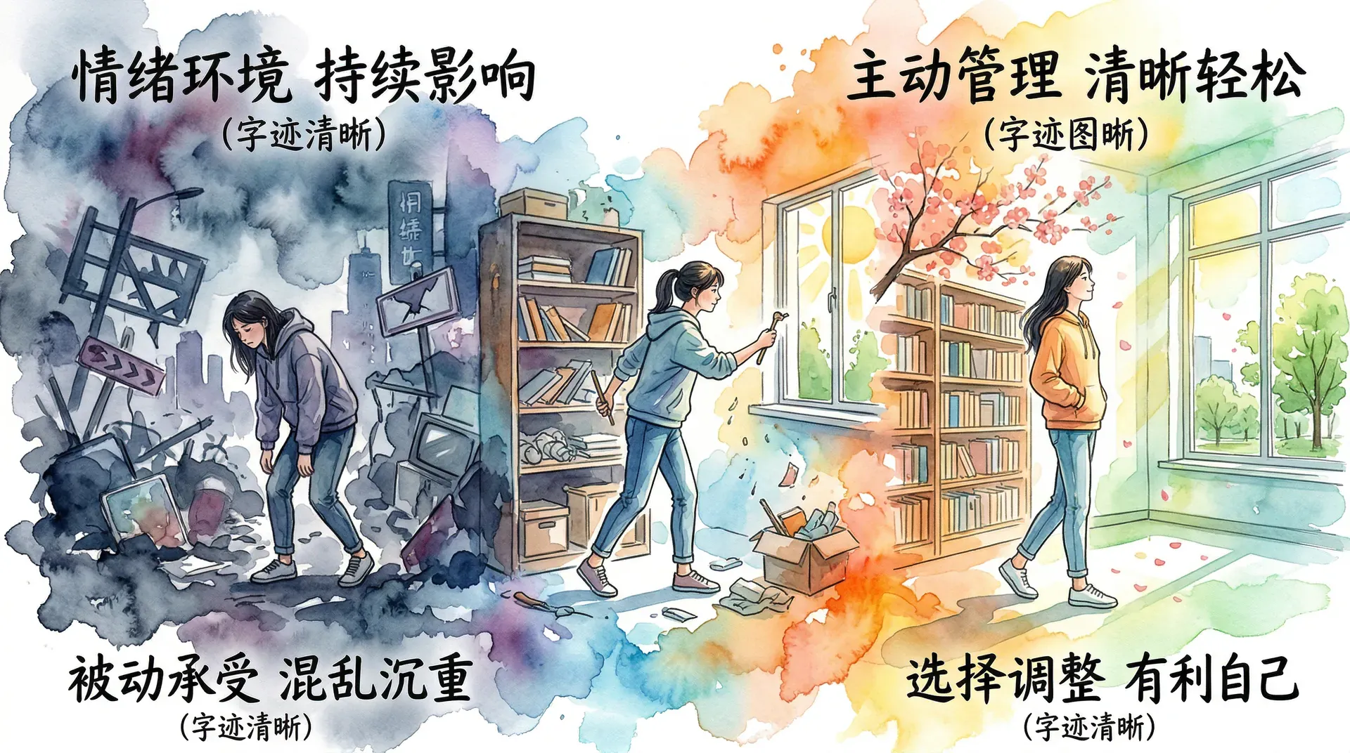 主动管理情绪环境